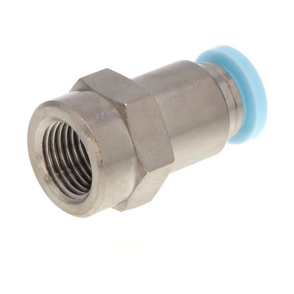 PISCO チューブフィッティング ストレート チューブ外径:6mm ネジサイズ:R1/8 クリーンルーム包装仕様 PCF6-01-C（直送品）