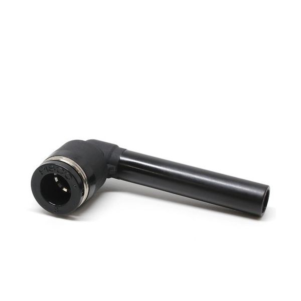 PISCO チューブフィッティング ロングソケットエルボ チューブ外径:8mm 適用継手径:8mm ライトグレー仕様 PLLJ8W（直送品）