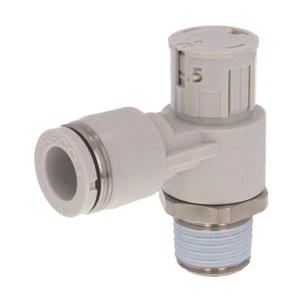 日本ピスコ PISCO スピードコントローラ ダイヤル付タイプ JSGS8-02AW 1個 560-3119（直送品）