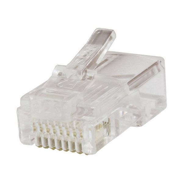 マーベル MARVEL 貫通式モジュラープラグ MLA-5E100 1パック(100個) 616-8586（直送品）