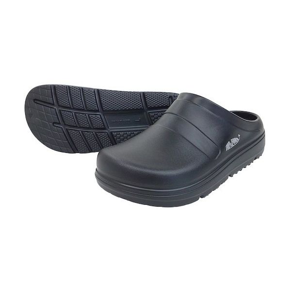 喜多 柔らかいリカバリーサンダル(サボタイプ) EVAラバー ブラック M(24.5~25.0) SK4910-BK-M 1足（直送品）