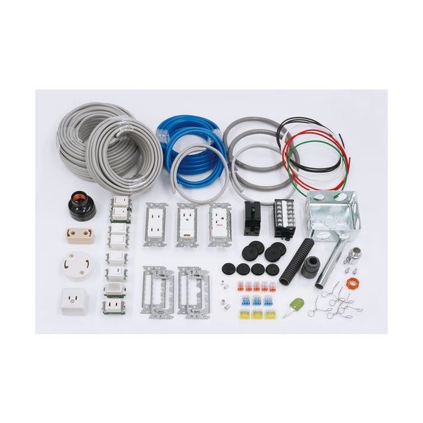 マーベル MARVEL 第二種電気工事士技能試験部材セット MO2001 1セット 608-1236（直送品）