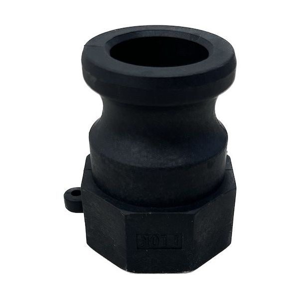 岩崎製作所 IWA 樹脂製 I・LOK(アイロック)レバーカップリング 女ネジアダプター(TypeーA) 37A032P-Y 1個（直送品）