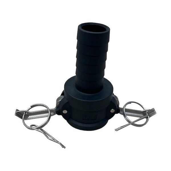 岩崎製作所 IWA 樹脂製 I・LOK(アイロック)レバーカップリング ホースシャンクカプラー(TypeーC) 37C032P-Y 1個（直送品）