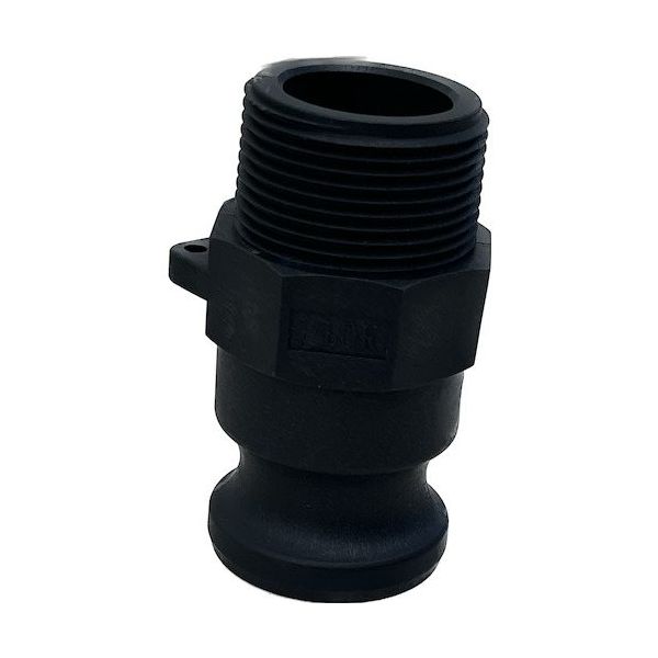 岩崎製作所 IWA 樹脂製 I・LOK(アイロック)レバーカップリング 男ネジアダプター(TypeーF) 37F032P-Y 1個（直送品）