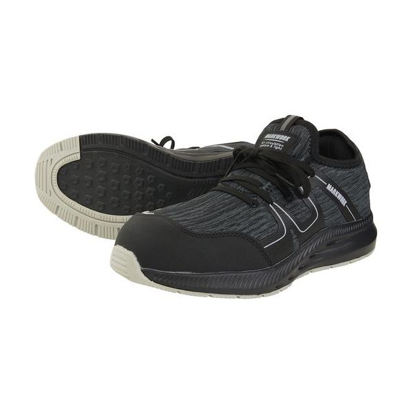 喜多 かかとが踏めるセーフティスニーカー MK5130 ブラック 26.5 MK5130-BK-26.5 1足 667-0921（直送品）