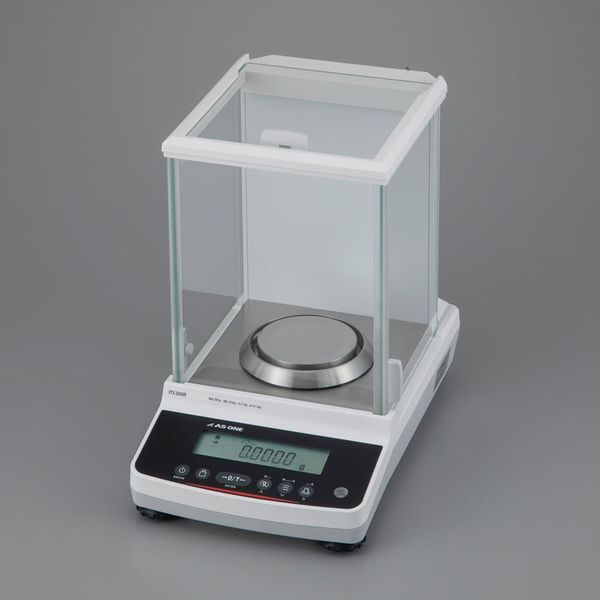 アズワン 分析天秤(ITーRシリーズ)秤量220g 最小表示0.1mg 校正分銅内蔵 校正証明書付 1-1726-12-20 1台（直送品）