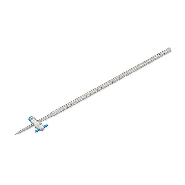 アズワン ビュレット PTFE活栓付 25mL 校正証明書付 2-879-02-20 1本（直送品）