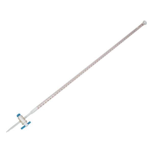 アズワン 広口ビュレット(PTFEコック付) 50mL 校正証明書付 4-557-03-20 1本（直送品）