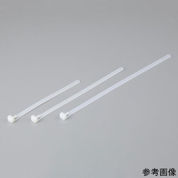 アズワン リピートタイ 7.6×200mm まとめパック 1袋(500本入) 4-6499-52 1袋(500本)（直送品）