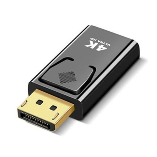 Trimate DisplayPort to HDMI 変換アダプタ 4K TR-HDA006-BK 1個 67-4918-50（直送品）