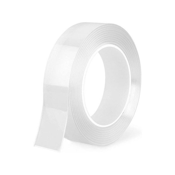 Trimate 何度もはがせる両面テープ やもり両面テープ 幅28mm・長さ5m TR-HHR 1個 67-4918-68（直送品）