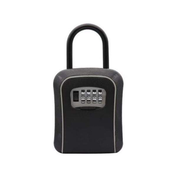 Trimate キーボックス ダイヤル式 ブラック TR-KBD001-BK 1個 67-4918-81（直送品）