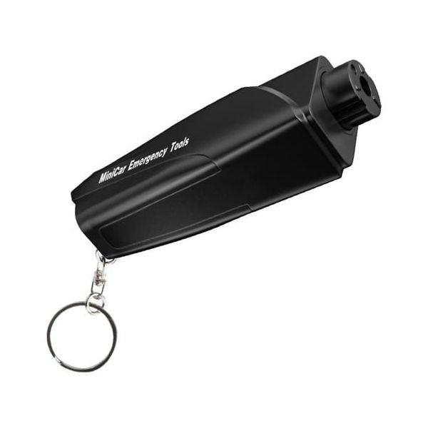 Trimate 緊急脱出用レスキューハンマー シートベルトカッター搭載 TR-RH001-BK 1個 67-4920-59（直送品）