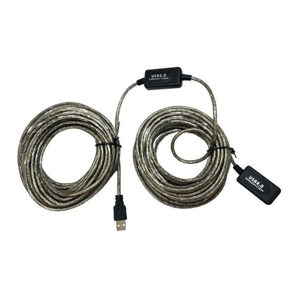 Trimate USB延長ケーブル 20m USB typeーA(オスーメス)USB2.0 TR-UEC20 1個 67-4921-63（直送品）