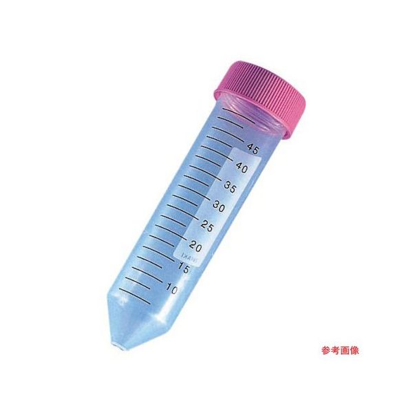 遠沈管50mL(印刷目盛付・バルク包装)ポリスチレン製 MyPack(R) (50本入) 2344-050-MYP 1箱(50本)（直送品）