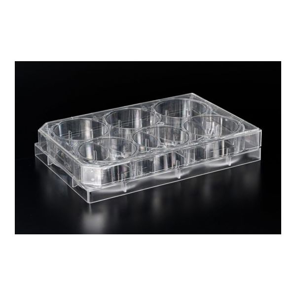 AGCテクノグラス EZSPHERE(R)(スフェロイド形成培養用容器) 6wellプレート (5枚入) 4810-900-N 1箱(5枚)（直送品）