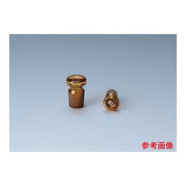 AGCテクノグラス 共通摺合せストッパー(茶，中空平栓)規格27 B-7570F-STOPER27 1個 69-1581-82（直送品）