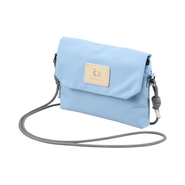 ハクバ写真産業 Chululu(チュルル) ミニサコッシュ ライトブルー SCH-MSCLB 1個 69-3008-60（直送品）