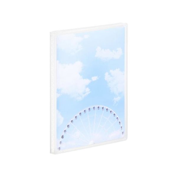 ハクバ写真産業 ハクバ Pポケットアルバム CP Lサイズ 20枚収納 観覧車 APCPL20KRS 1冊 69-3008-73（直送品）