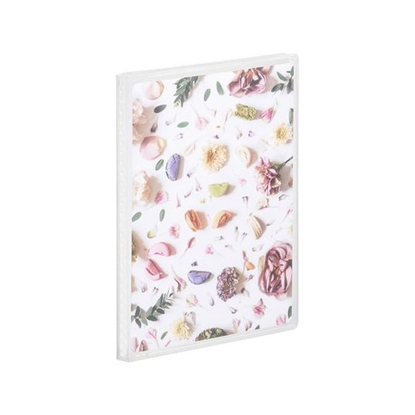 ハクバ写真産業 ハクバ Pポケットアルバム CP Lサイズ 20枚収納 マカロンフラワー APCPL20MCF 1冊 69-3008-74（直送品）