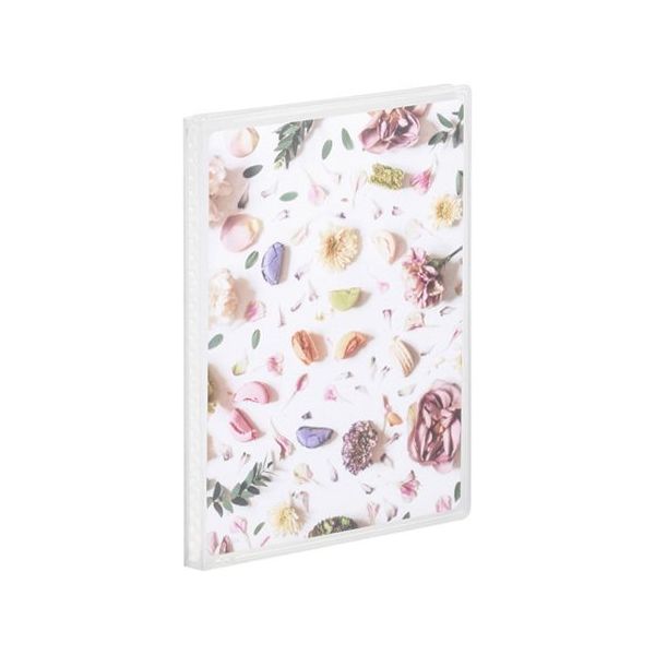 ハクバ写真産業 ハクバ Pポケットアルバム CP Lサイズ 40枚収納 マカロンフラワー APCPL40MCF 1冊 69-3008-79（直送品）