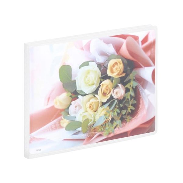 ハクバ写真産業 ハクバ Pポケットアルバム CP ヨコ Lサイズ 横 20枚収納 ローズブーケ APCPYLRBQ 1冊（直送品）