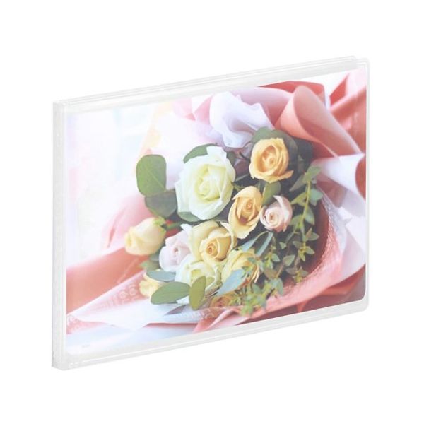 ハクバ写真産業 ハクバ Pポケットアルバム CP KG(ハガキ)サイズ 横 20枚収納 ローズブーケ APCPYKGRBQ 1冊（直送品）