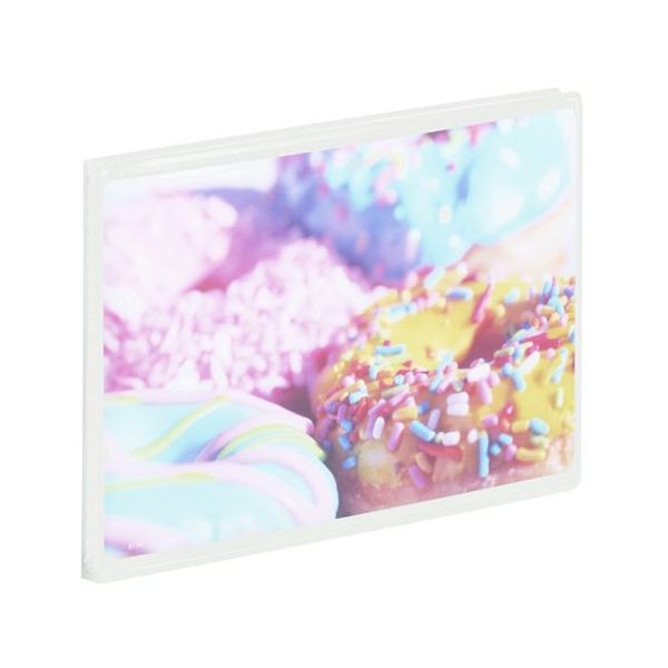 ハクバ写真産業 ハクバ Pポケットアルバム CP KG(ハガキ)サイズ 横 20枚収納 ドーナツ APCPYKGDNT 1冊（直送品）