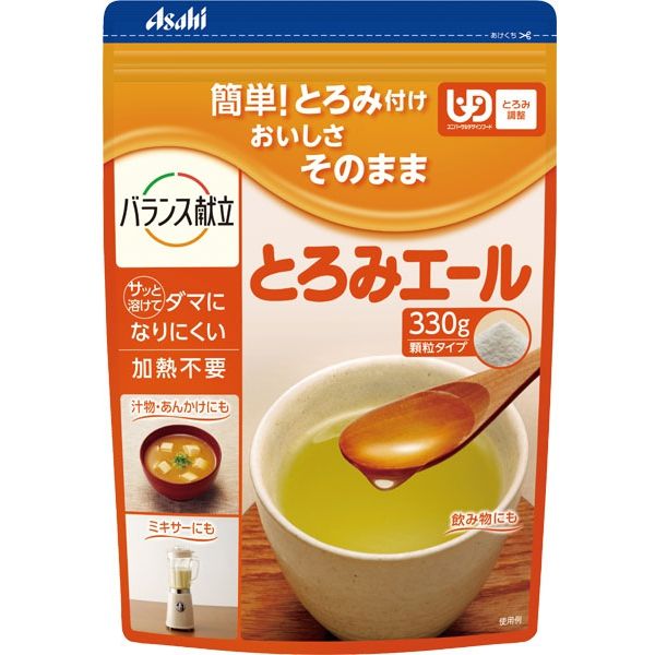 アサヒグループ食品 とろみエール 　1ケース（330g×6袋入） 19342　　【介護食】介援隊カタログ E0524（直送品）