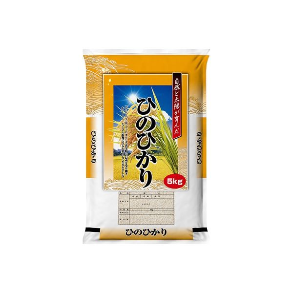 【袋・包装資材（米袋）】アサヒパック 005540501 豊年ひのひかり 5kg 1パック（100枚入）（直送品）