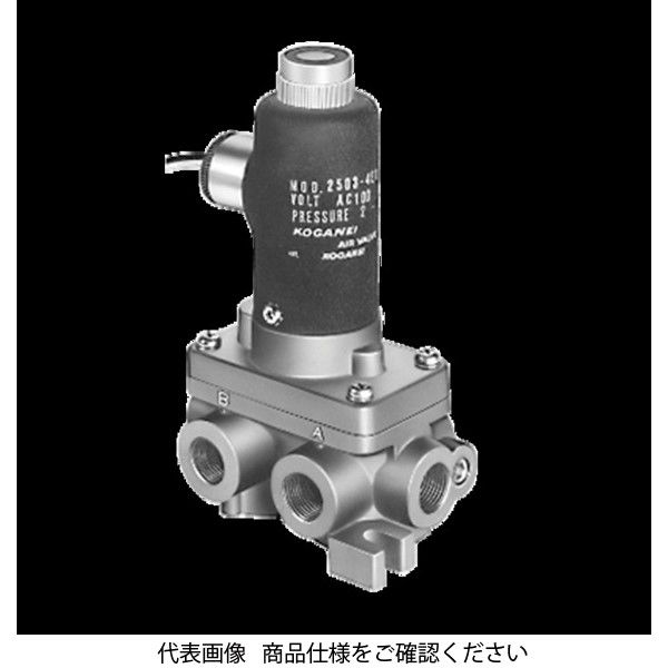 コガネイ 電磁弁丸形250シリーズ 2503-4E1/AC200V 1個（直送品） 19,184円