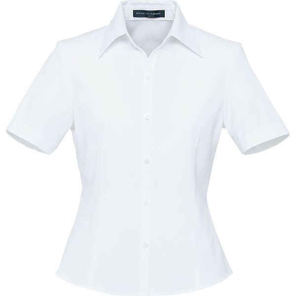 ヤギコーポレーション ユニレディ 半袖ブラウス ホワイト 5号 H8080-21-5（取寄品） 6,389円