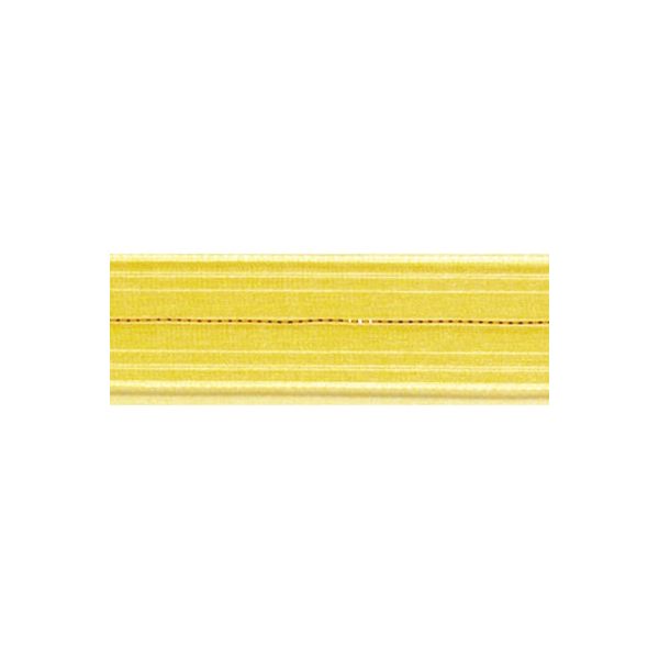 パールリボン 24mm 黄色 395-085 10巻 銀鳥産業（直送品）