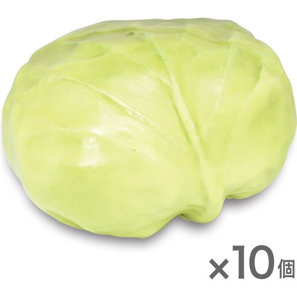 【インテリア・おしゃれ・雑貨】みはし 野菜オブジェ フェイクフードインテリア キャベツ 10個セット NAC101 10個入（直送品）