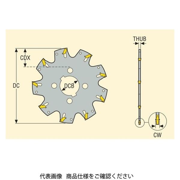 Seco Tools フライス カッター 335.10-100-02.27-7 1個（直送品）