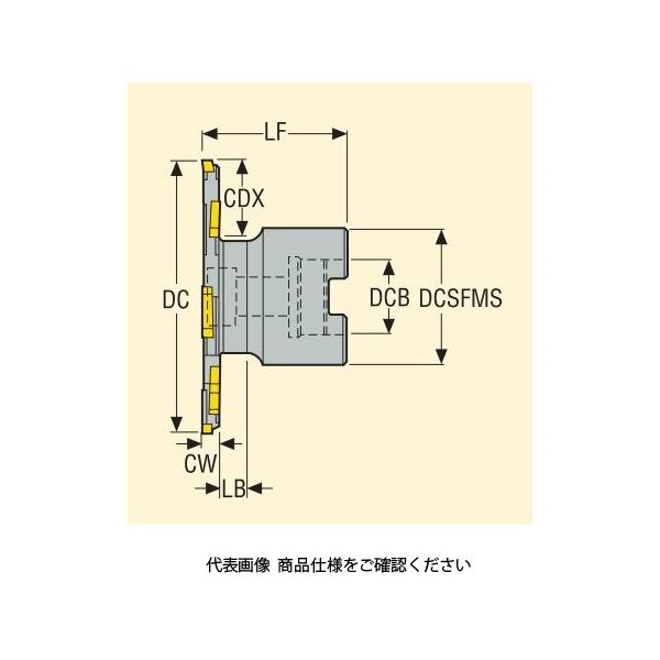 Seco Tools フライス サイドカッタ335.19 R335.19-063.07.22-3（直送品）