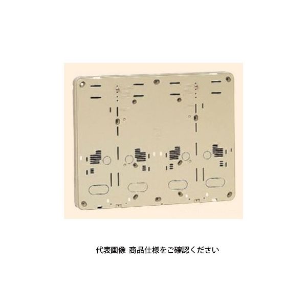 未来工業 積算電力計・計器箱取付板 BP-2WLB 1個（直送品）