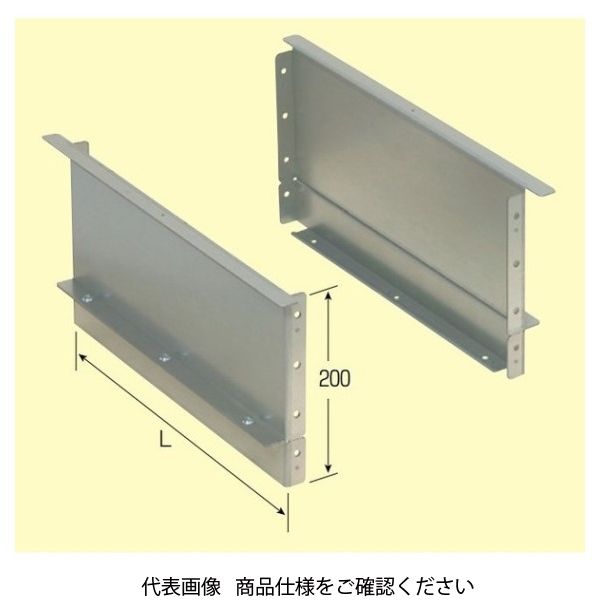 未来工業 床用鋼製スリーブ 長さ調整側板 床用鋼製スリーブ用部材 MTKB-BSNT50 1個（直送品）