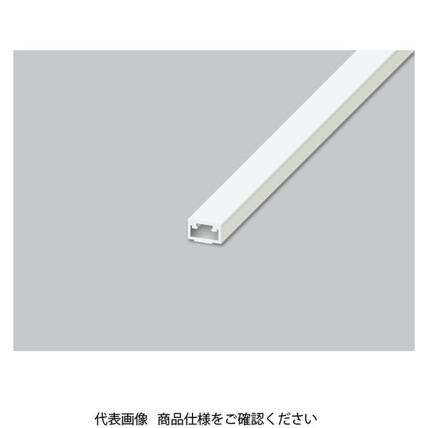 マサル工業 テープ付ミニモール ホワイト FT02 1セット(20本:10本×2袋)（直送品）