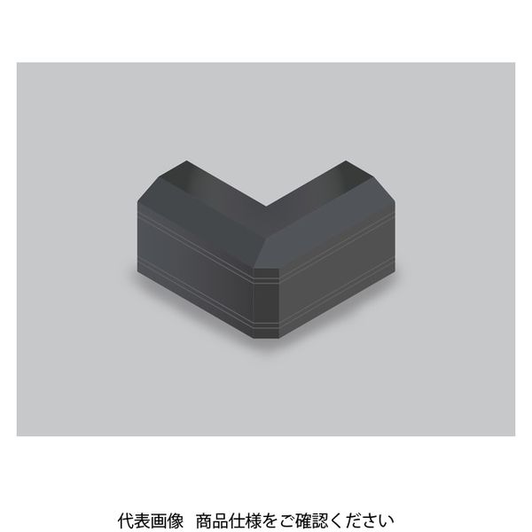 マサル工業 ニュー・エフモール付属品 デズミ 2号 ブラック SFMD2W 1セット(50個)（直送品）