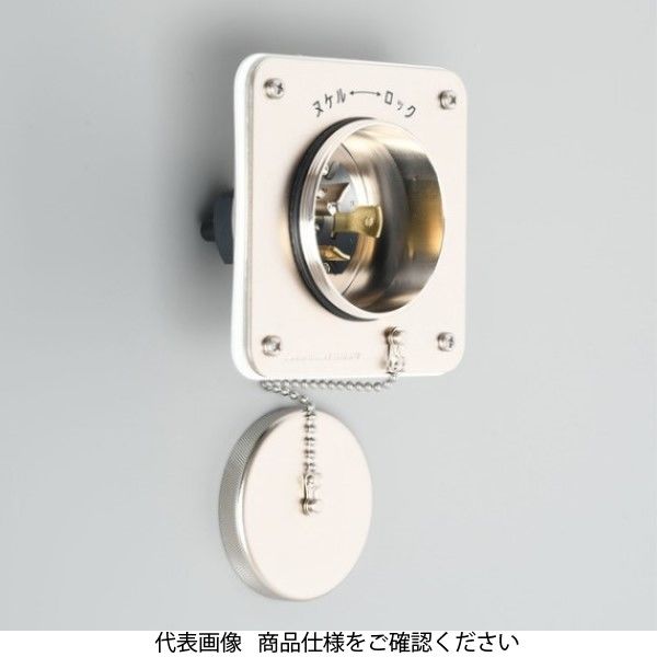 アメリカン電機 引掛形防水フランジインレット 3315WJーL5 3315WJ-L5 1個（直送品）