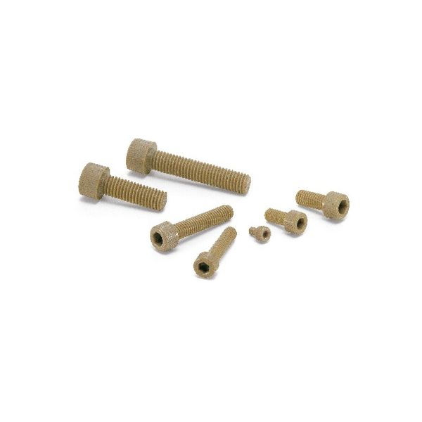 鍋屋バイテック 樹脂ねじ（六角穴付きボルト） SPE-M12-40-C