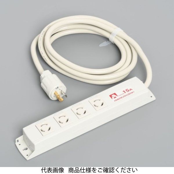 アメリカン電機 引掛OAタップ4個口コード付 KC1010 1個（直送品