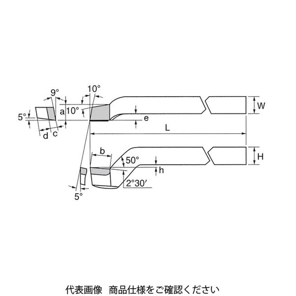 高周波精密 平削右片刃 62Rー5:MV10 62R-5:MV10 1本（直送品）