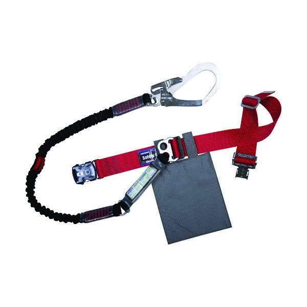 藤井電工 TSUYORON 胴ベルト型 ノビロン 赤 Lサイズ TB-NV-OT599-R-BK-L-BP 1本 163-3475（直送品）