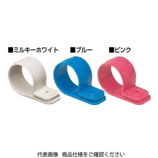 未来工業 ワニグチ片サドル（兼用タイプ） 給水用 KTK-S-B 1セット（100個）（直送品） - アスクル