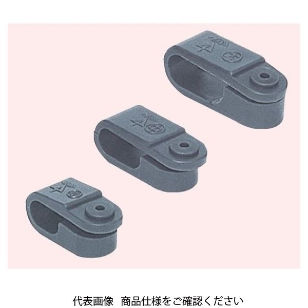 未来工業 VV-F片サドル（プラスチック製） スクリュー釘付 KT-S 1セット（100個）（直送品）