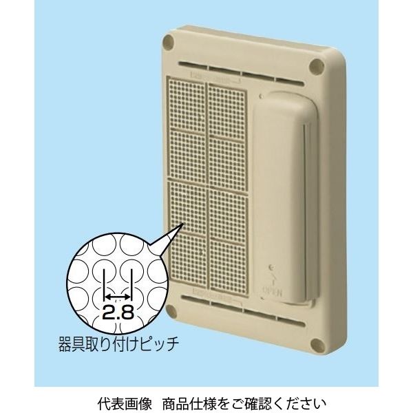 未来工業 電話保安器用ポリ台（取付自在型） POWF-1812TJ 1セット（5個）（直送品）