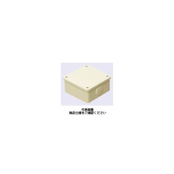 未来工業 露出用四角ボックス(防水タイプ) PV4B-ANP1 1セット(5